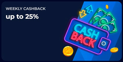 Promoción diaria de Cashback